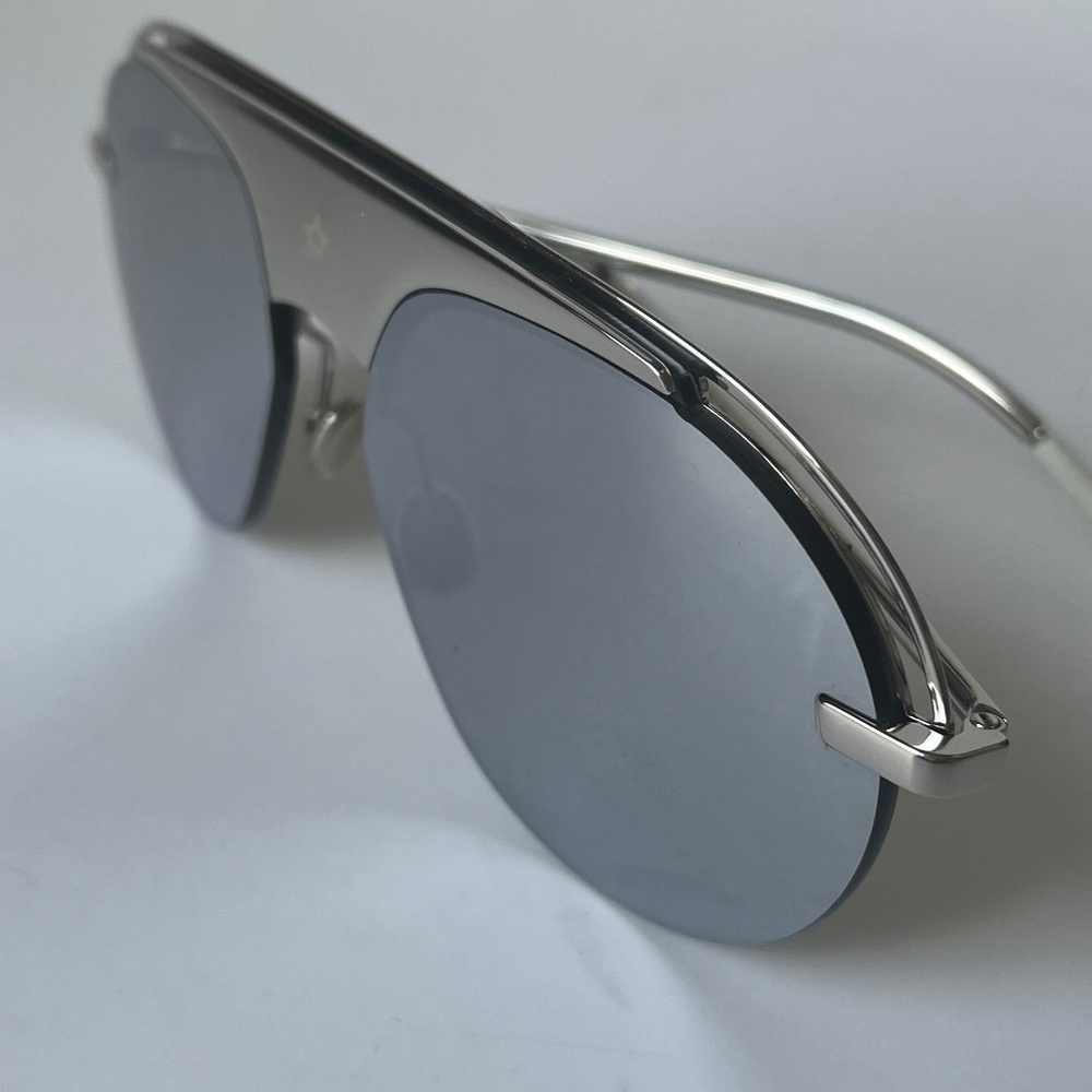 Dior Dio(r)evolution2 J5GQV Silver Grey Aviator Pilot Mirror Sunglasess - Picture 8 of 15